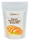 Molibake Harvest Beet & Veggie Bread Mix 15 oz Inspired by Borscht, Beet Bread Mix