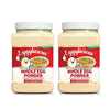 Eggylicious - Pack Of 2 - Whole Egg Powder  Dried Natural Protein Powder  Made From Fresh Eggs  White & Yolk Mixed  Pasteurized  Non-Gmo  No Additives  Used For Baking Icing 1Lbs(16Oz)