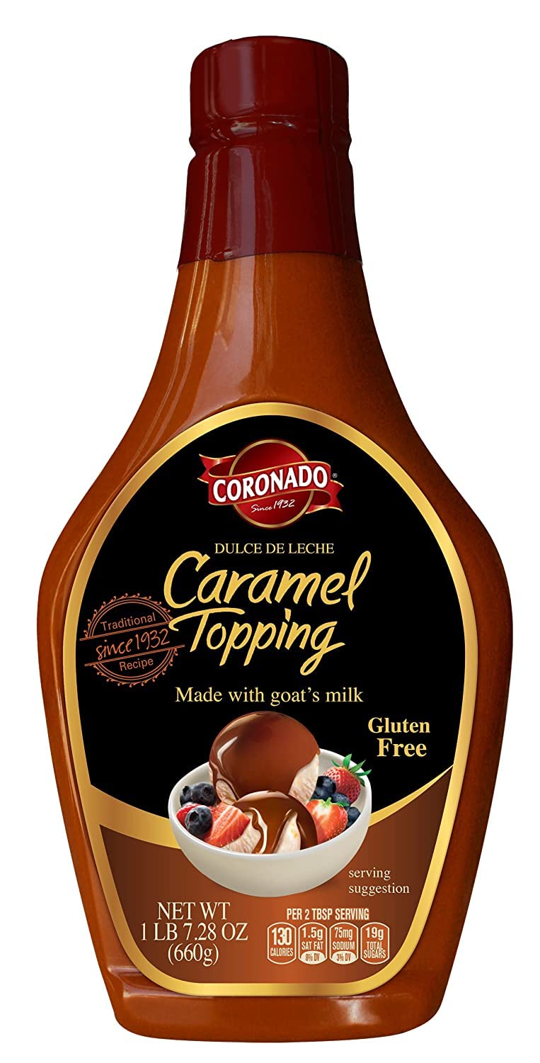 Coronado Cajeta Quemada - Regular Flavor (Squeeze Bottle) 23.1 Oz By Coronado