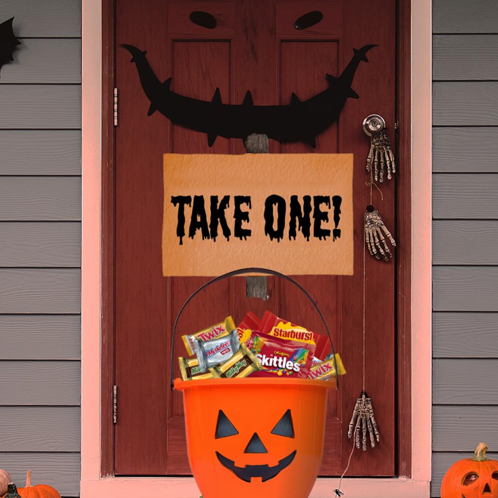 3 Musketeers, Milky Way, Twix, Starburst, & Skittles Halloween Variety Bag, 180 Pieces
