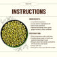 Mountain High Organics - 25 Lbs, Certified Organic Dried Mung Beans, Non Gmo, Vegan, Sproutable Whole Dried Moong Dal Beans, Pla