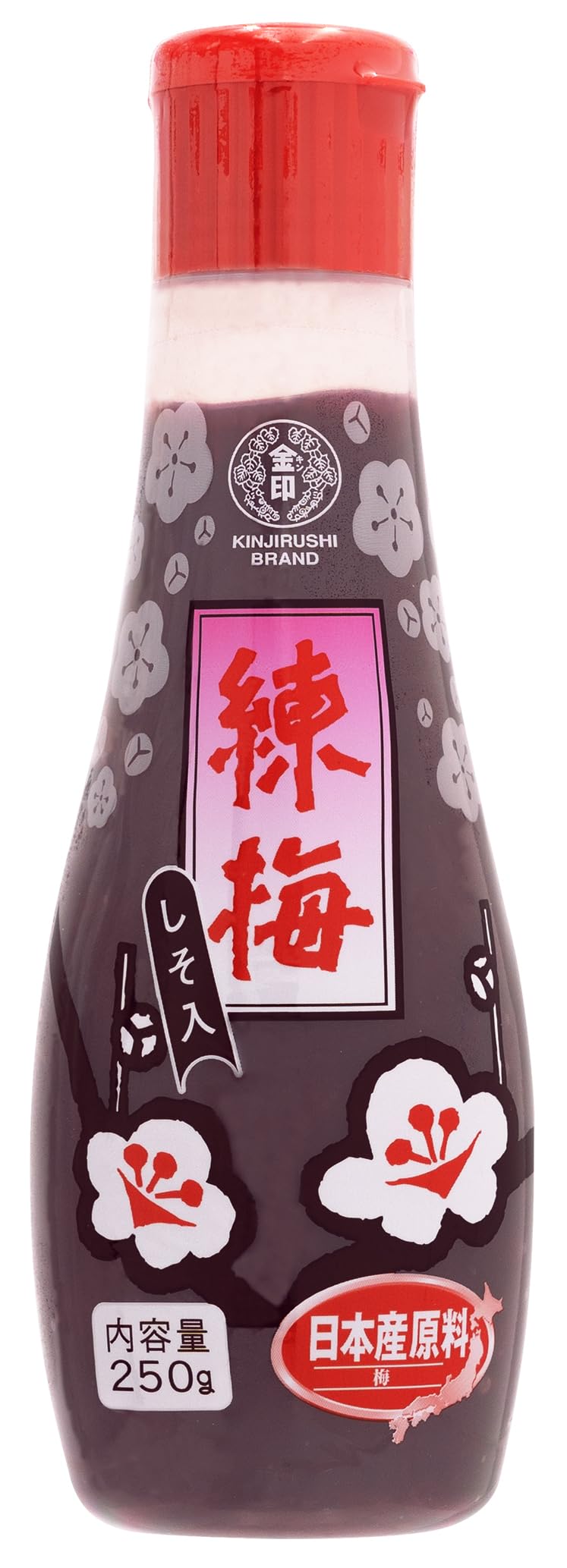 Japanese Ume Plum Paste With Shiso (8.8 Oz/250G) - Made In Japan, Gluten Free, Vegan, Umeboshi, Sour, Convenient Tube, Onigiri,