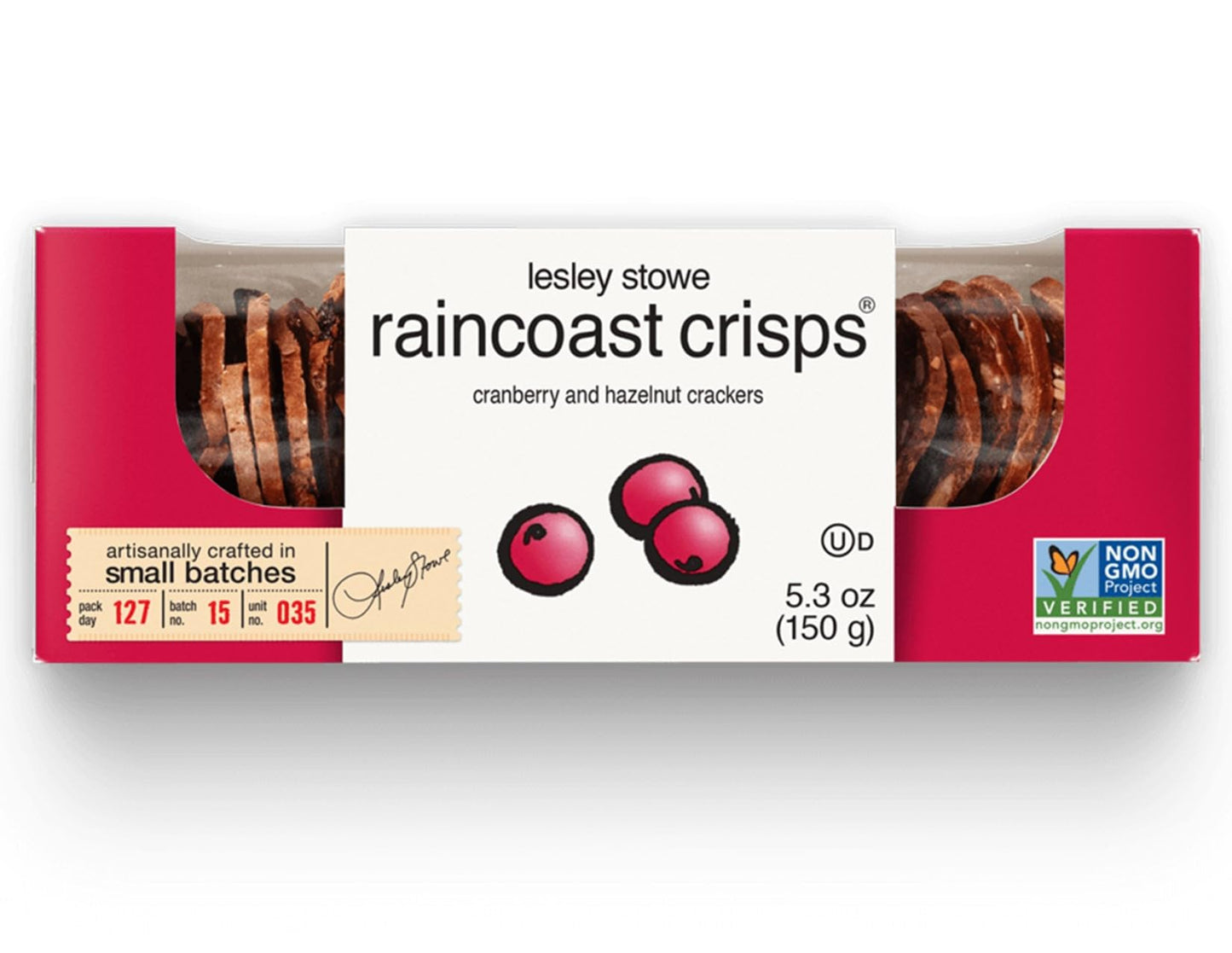 GLUTEN FREE PALACE Lesley Stowe Raincoast Crisps Variety Pack - 3 Flavors, 5.3 Ounces Each, Perfect for Snacking