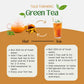 Tea Leaf & Co. Turmeric Tulsi Green Tea Loose Leaf - 50 Servings, Low Caffeine, Gluten Free (3.52oz/100gm)