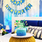 Glittery 70Th Happy Birthday Cake Topper With Star,Personalised 70 Birthday Cake Toppers Party Decorations Party Supplies For Bo