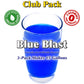 GramZero Blue Blast Zero Calorie Sugar Free Drink Mix, Great For Nutrition Club Loaded Teas, Stevia Sweetened