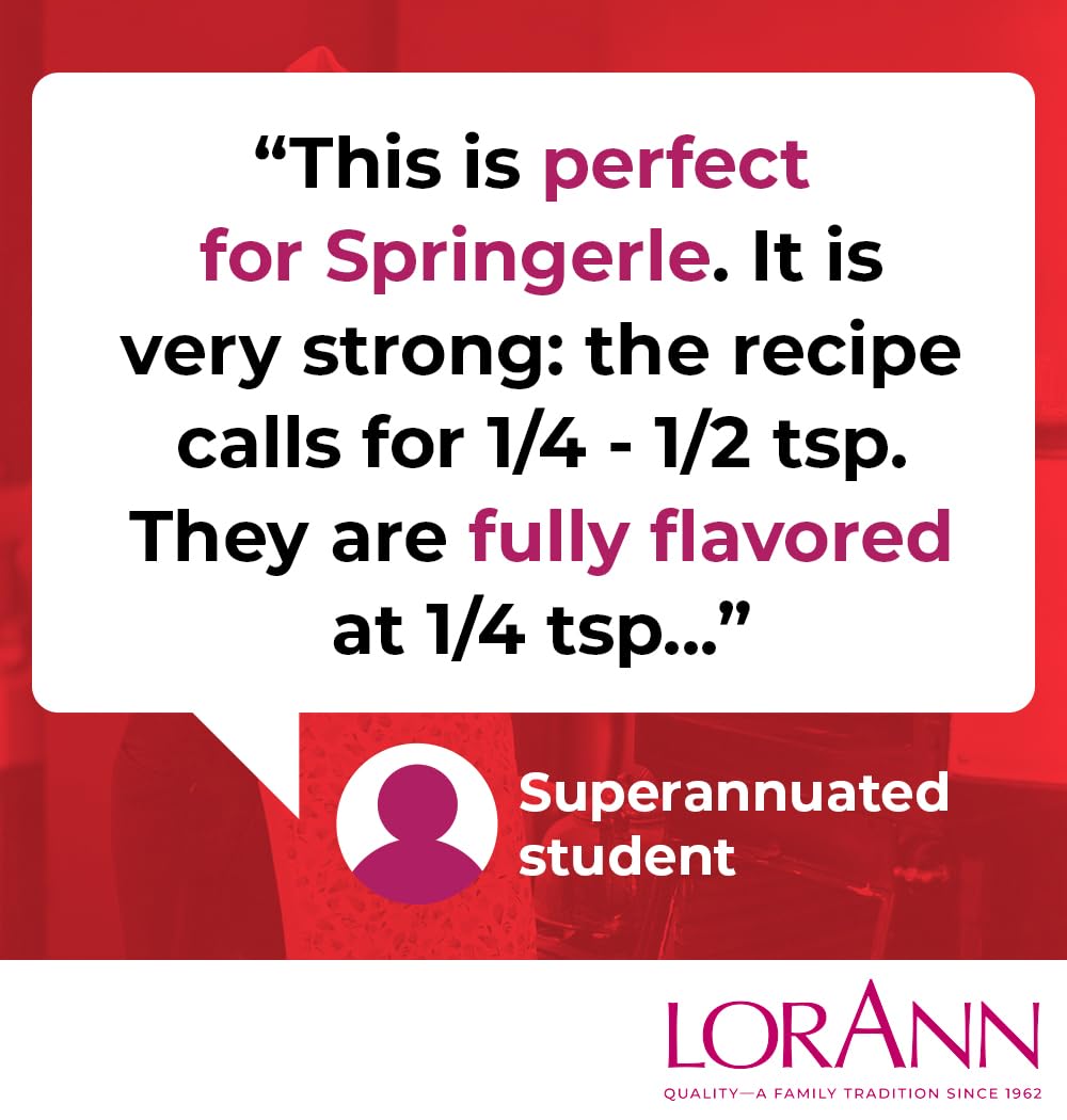 LorAnn Oils Super Strength Flavoring - Strawberry, 1 Fl Oz, Clear Reddish Pink, Model 0320, Perfect for Candy Making and Baking