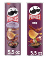 Pringles Potato Chips Flavor Pairing Variety Set 5.5oz - 2 cans (Smoky Mesquite BBQ & BBQ)