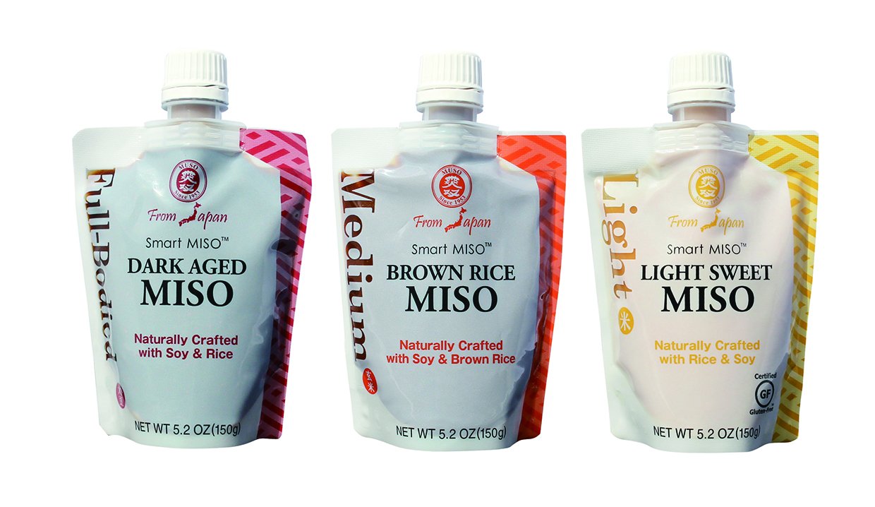 Muso From Japan Smart Miso, Light Sweet Flavor, 5.2 oz, Perfect for Cooking and Seasoning