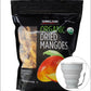 Kirkland Signature Organic Dried Mangoes, 2.5 lbs Item 1569365. Bundle with MORALZA Silicone Collapsible Cup 200ml - 2 Items.