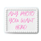 Custom Cake Topper Edible Personalized Image Your Own Cake Topper Birthday 8.5 X 11 Inch Customize 1/4 Sheet