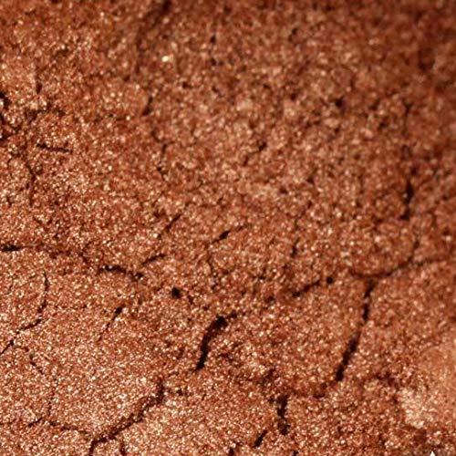 Luster Dust - Bronze Gold (4G 1X Jar) | Edible Vegan Dust & Paint For Cake Decorating, Ice Cream, Desserts, Cocktails And Bevera