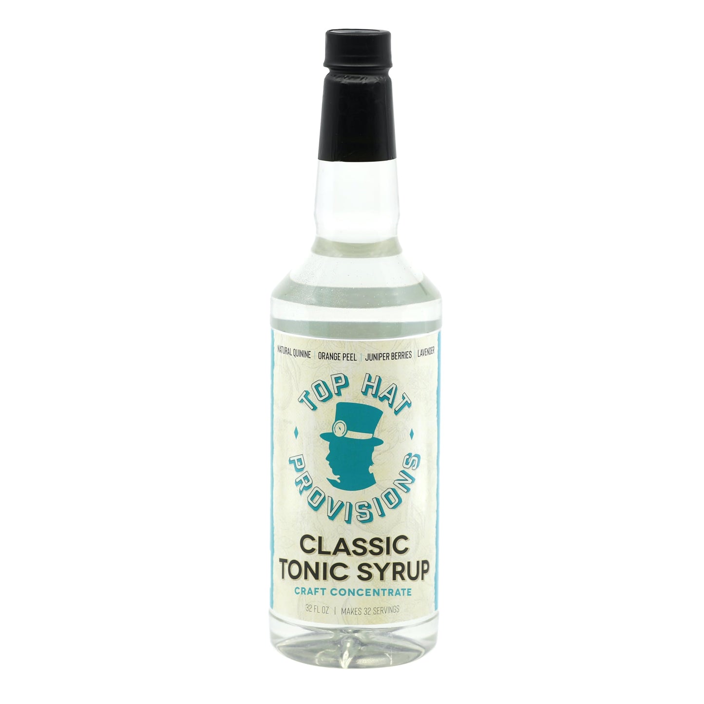 Top Hat Provisions Tonic Syrup Trio - East India, Keto Sugar Free & Classic - 32 Fl Oz (Pack of 3)