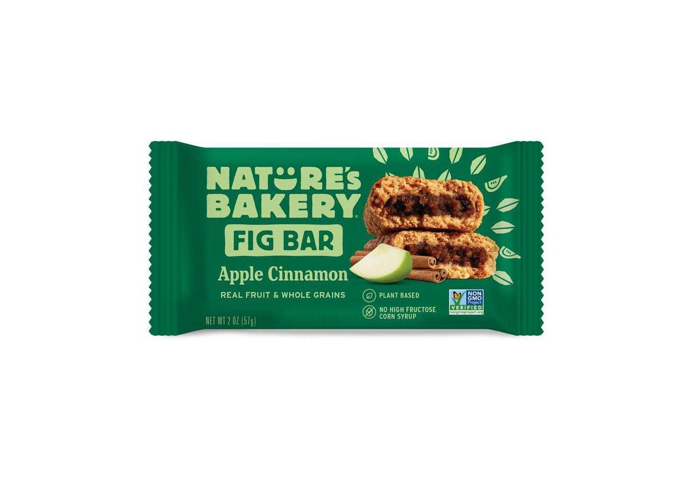 Natures Bakery Apple Cinnamon Real Fruit, Whole Grain Fig Bar - 12 ct. (24 oz.)