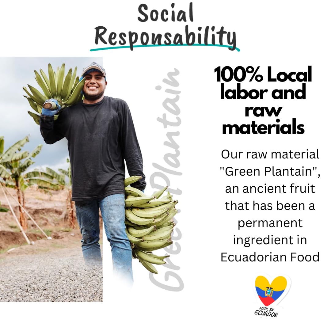 Plantain Chips, Healthy Snacks, 100% Natural, Non-Gmo, Gluten Free, Banana Chips, Chifles, 15.87 Ounces (Sweet Chili)