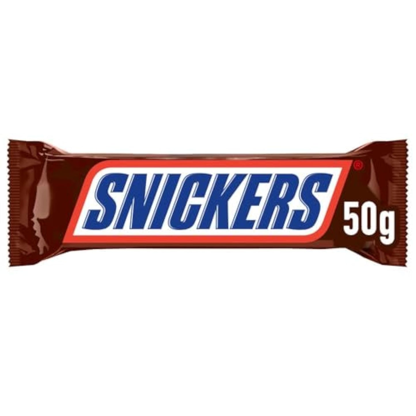 Snickers Bar With Caramel And Roasted Peanuts Chocolate Covered, 24 Bars X50G (1200G)