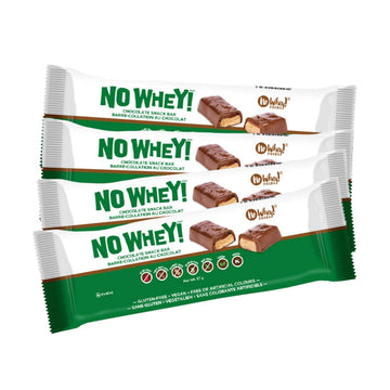 Vegan, Gluten Free, Nut Free | Chocolate Candy Nougat And Caramel Bars (4 Pack) | Dairy Free, Soy Free, Sesame Free | Allergy Fr