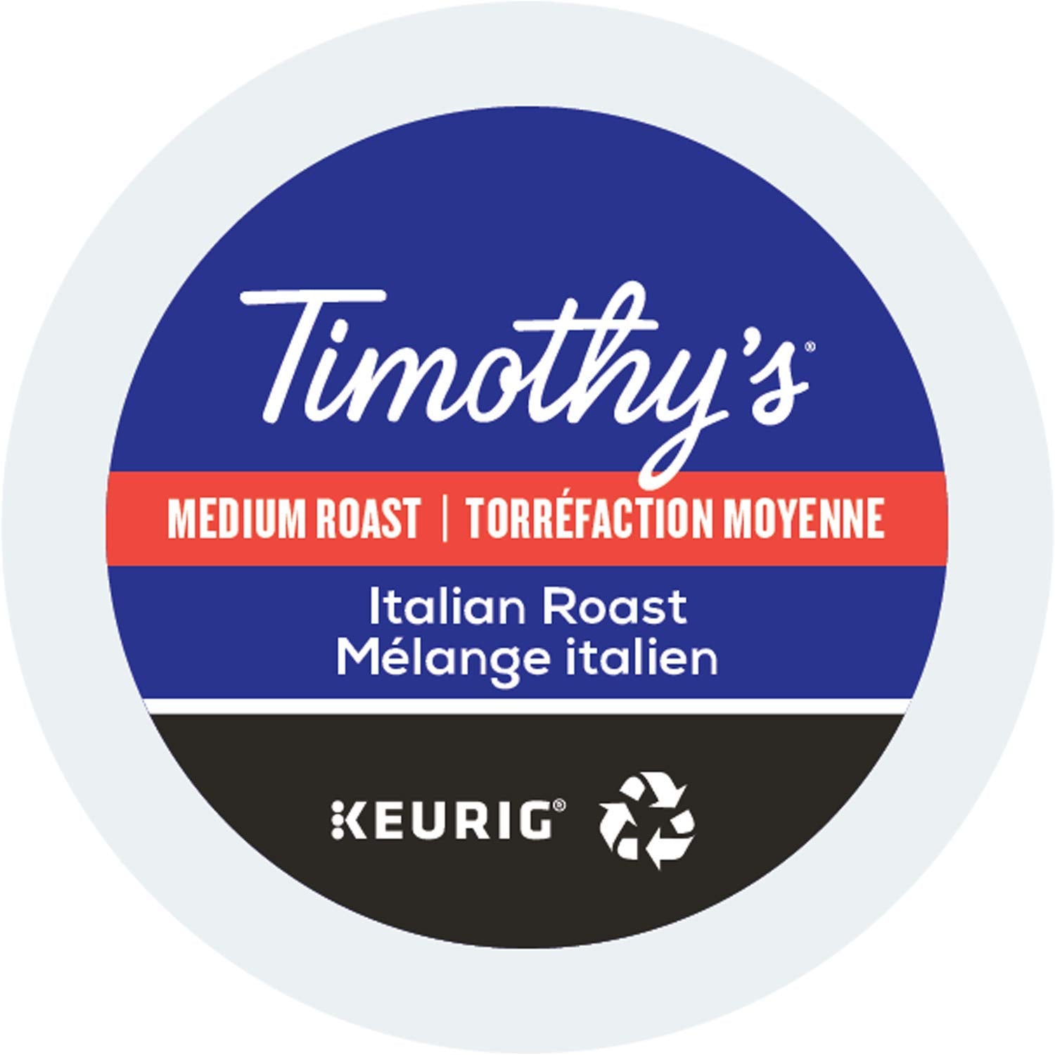 TimothyS World Coffee  Italian Blend  K-Cup Portion Pack For Keurig K-Cup Beverage Makers  24-Count (Pack Of 2)(Packaflavor Blendg May Vary)