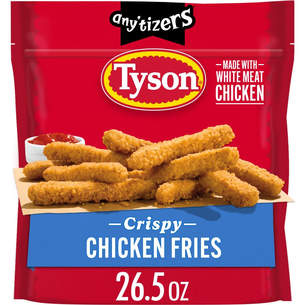 Tyson AnyTizers Frozen Crispy Chicken Fries, 26.5 Oz Bag