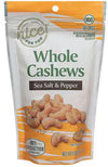 Generic Sea Salt & Pepper Cashews Snack Mix - 6 oz Bag, Keto Friendly, Low Carb, Crunchy Roasted Nuts