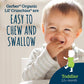 Gerber Snacks For Baby Organic Lil Crunchies, White Cheddar & Broccoli And Mild Cheddar & Veggie Dip Value Pack