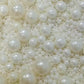 White Edible Pearl Sugar Sprinkles Candy 4.2oz Baking Edible Cake Decorations Wedding Cupcake Toppers Cookie Decorating Ice Crea