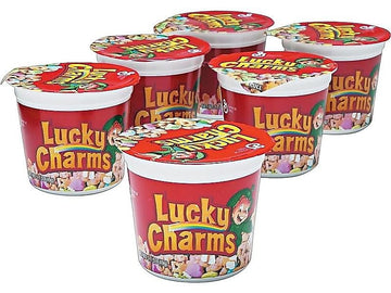 Lucky Charms Cereal, Oats And Marshmallows, 1.7 Oz, 6/Bx (Gem13899)