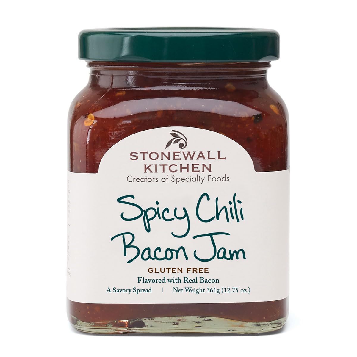 Stonewall Kitchen Spicy Chili Bacon Jam, 12.5 Ounces, Red, Pack of 1