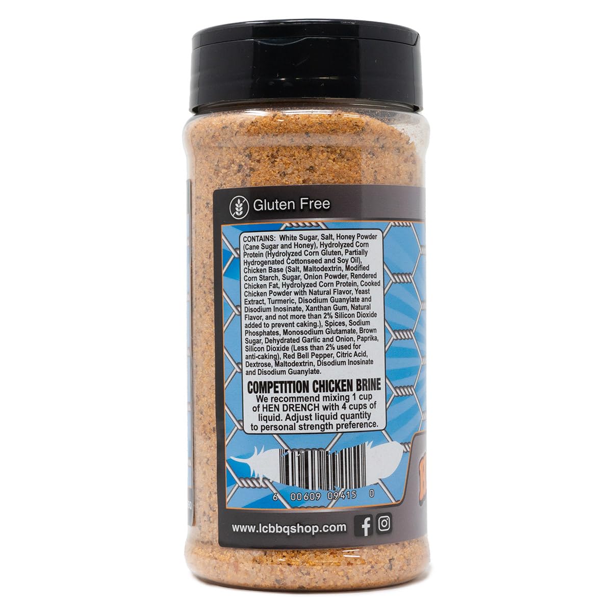 LC BBQ Competition Chicken Brine, 12oz, Perfect for BBQing and Grilling