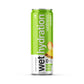 WET HYDRATION Functional Wellness Water - Peach Pineapple, Zero Calorie, 12 Ounce Cans, Pack of 12, No Sugar, No Artificial Ingredients