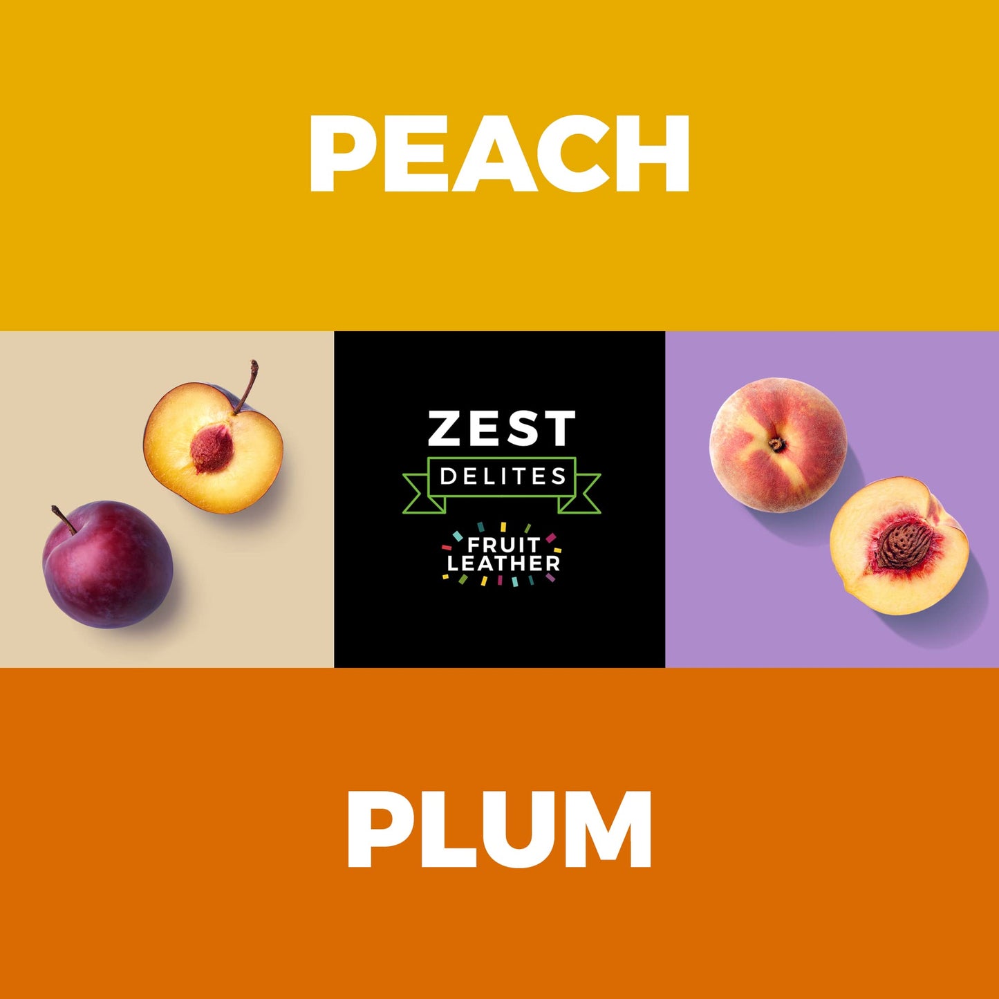 Fruit Snacks by Zest Delites, Fruit Leather, Healthy Snacks for Adults, Dried Fruit Bars, Gluten Free Fruit Strips, Vegan Health