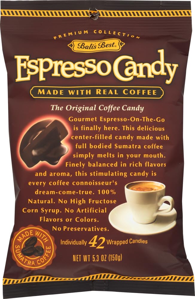 Bali'S Best Espresso Candy 5.3-Ounce (Pack Of 6)