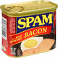 Spam Luncheon Meat Can, With Real Hormel Bacon, 12 Ounce (2 Count)