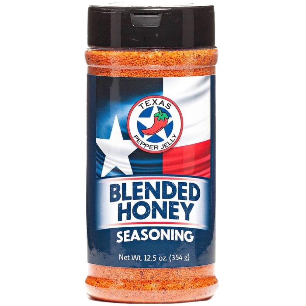 Texas Pepper Jelly Blended Honey Seasoning Net Wt. 12.5 oz (354 g)