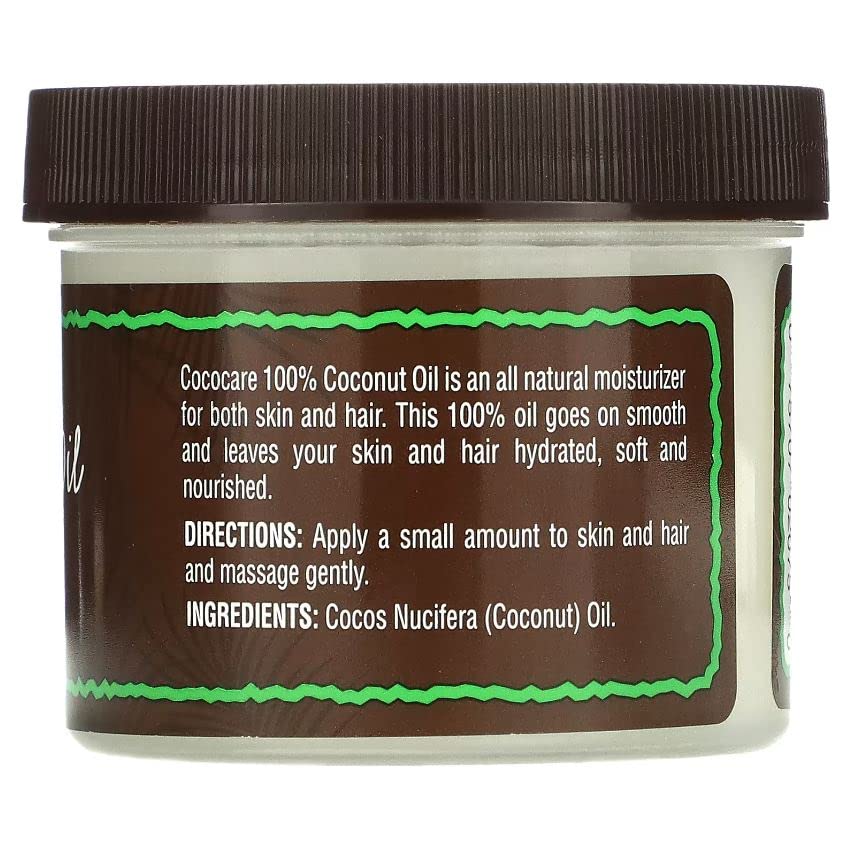 Cococare 100% Coconut Oil 7 Ounce Jar (207ml) (6 Pack)