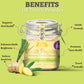 The Dirt Tooth Powder - Natural Fluoride-Free Toothpaste Alternative, Vegan - Essential Oils & Bentonite Clay (Lemongrass & Ging