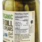 Woodstock Organic Pickles - Kosher Dill - Spears - Case Of 6 - 24 Oz.