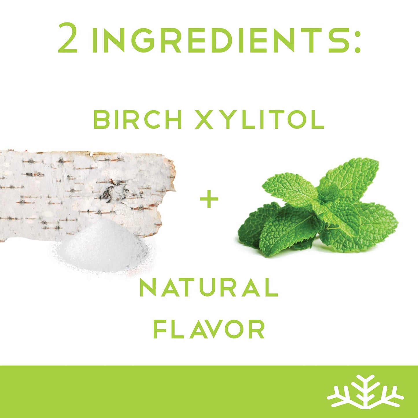 Spearmint Keto Xylitol Candy Chips - Sn 1Lb Bag - Sugar-Free Candy With Only 2 Ingredients | Low Carbs, Diabetic-Friendly, Non-G