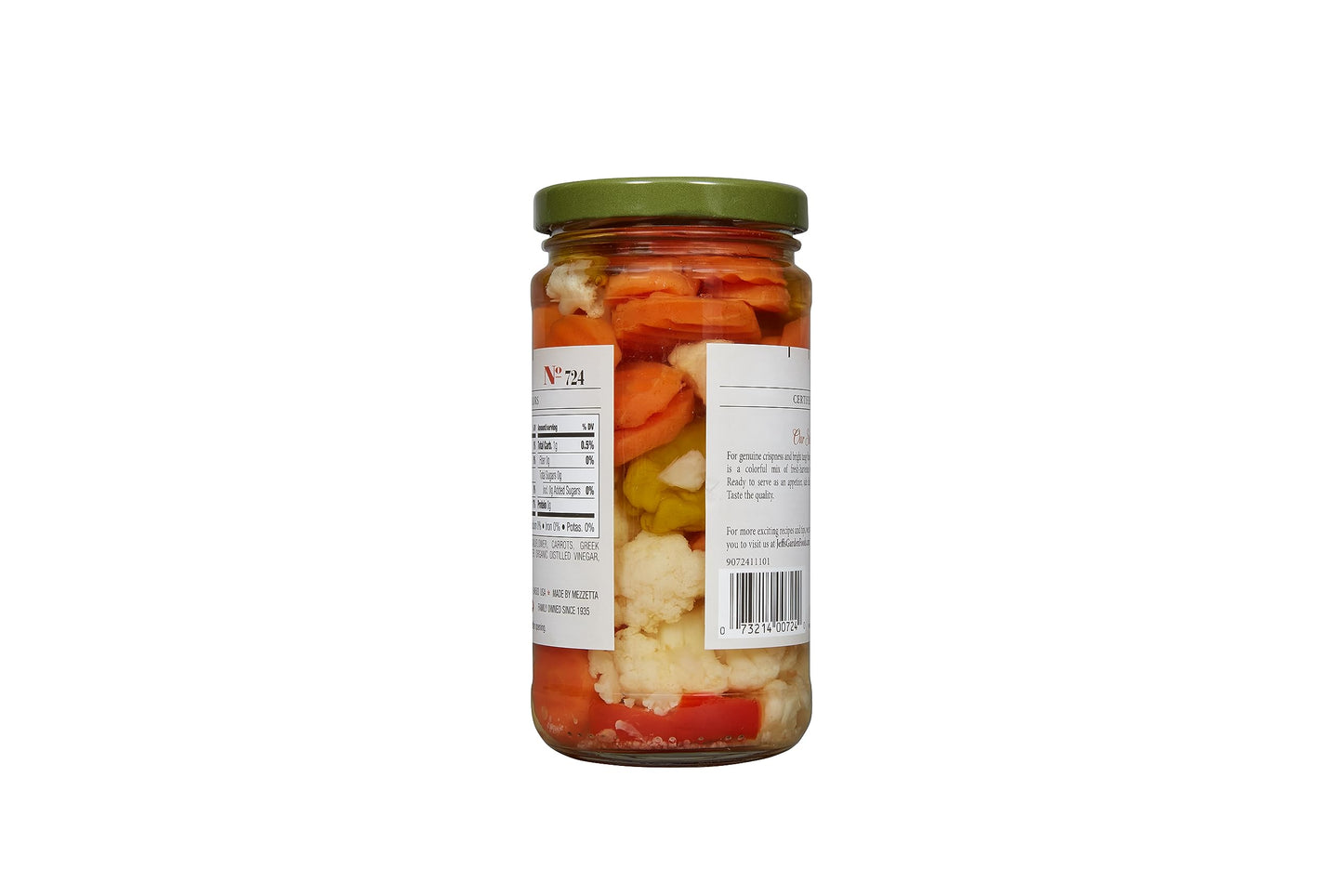 Jeff'S Garden Flavorful Giardiniera | Non-Gmo, Gluten Free, Keto, Vegan | 12 Fluid Ounce Jar (Pack Of 6)