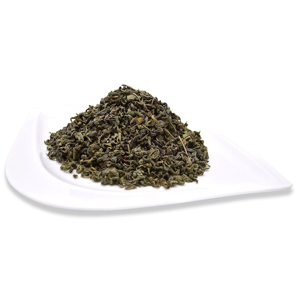 Positively Tea Company, Organic Pinhead Gunpowder, Green Tea, Loose Leaf, 16 Ounce
