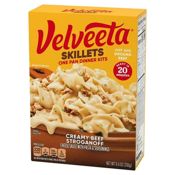 Generic Skillets Creamy Beef Stroganoff Pasta Dinner Kit, 11.6 oz Box, Pack of 6