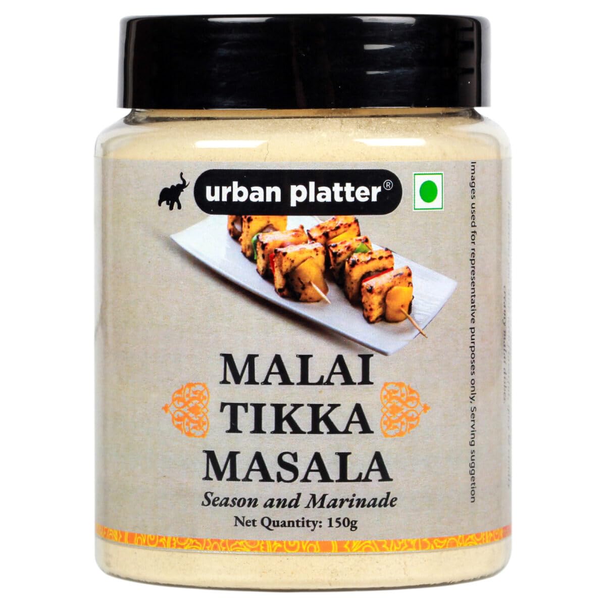 urban platter Malai Tikka Masala, 150G / 5Oz [Flavourful & Aromatic], Vegetable Masala