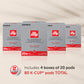 Illy Coffee K Cups for Keurig Machines, Classico Roast, Mild & Flavorful, 20 Count (Pack of 4)