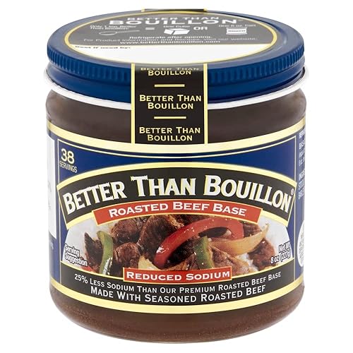 All Natural Reduce Sodium Beef Base 8Oz