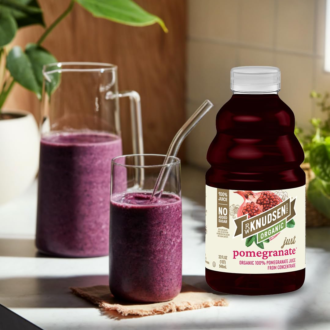 R.W. Knudsen Organic Pomegranate Juice From Concentrate, 32 Fl Oz (Pack Of 1)