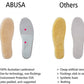 Abusa Sheepskin Insoles Women'S Premium Think Wool Fur Fleece Inserts Cozy & Fluffy 7