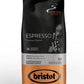 Bristot Espresso Cremoso Italiano Ground Coffee | Italian Espresso | Medium Roast | For Home Espresso Machines | 8.8Oz/250G
