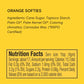 Supernatural Orange Softies Sprinkles, Dye-Free, Made In Usa, Soy Free, Gluten Free, Vegan, 16Oz