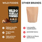 Wild Foods Organic Vanilla Bean Powder | All Natural Pure Vanilla Beans From Madagascar | Wild Powder For Iced Coffee, Baking & Smoothie Blended Drinks | Unsweetened Gluten Free Powdered Mix | (3 Ounce)