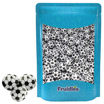 Premium Milk Chocolate Soccer Ball, Sports Ball Chocolate, Individually Wrapped Mini Soccerballs Chocolate (5 Pound (Bulk))